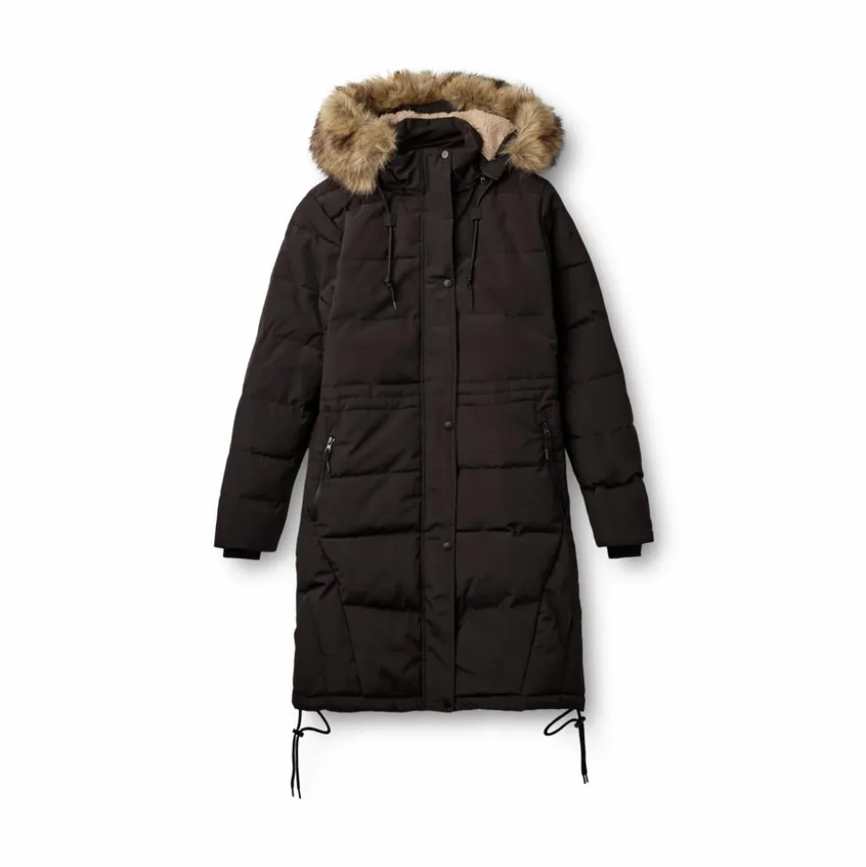 Nordic Project 18 Artemis Dame Vinterjakke m. BIONIC-FINISH® ECO coating - METEORITE