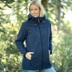 Nordic Project 18 Delta Dame Softshell m. fleece - Total Eclispe