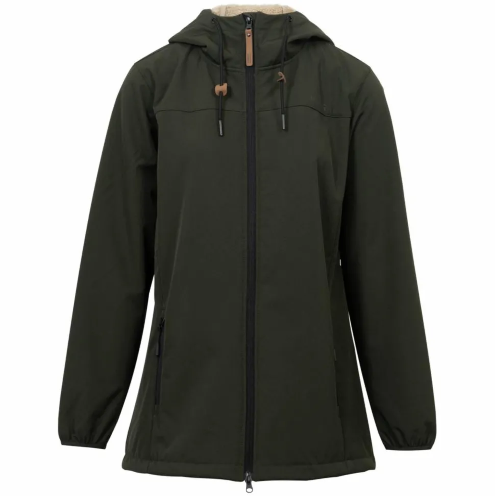 Nordic Project 18 Delta Dame Softshell m. fleece - Deep Depyhs