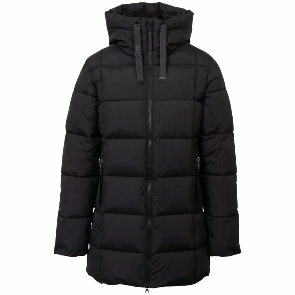 Nordic Project 18 Diana Dame Vinterjakke m. BIONIC-FINISH® ECO coating - Black