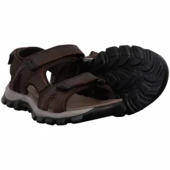 Norway Originals Herre Sandaler i læder - Mørkebrun