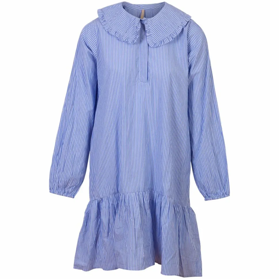 Ofelia Dame Kjole - Blue Combi