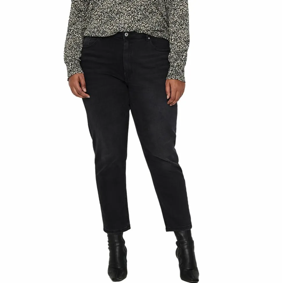 Only Carmakoma Dame Jeans Plus Size - Denim Black