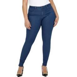 Only Carmakoma Dame Jeans Plus Size - Denim Blue