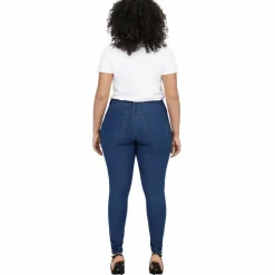 Only Carmakoma Dame Jeans Plus Size - Denim Blue