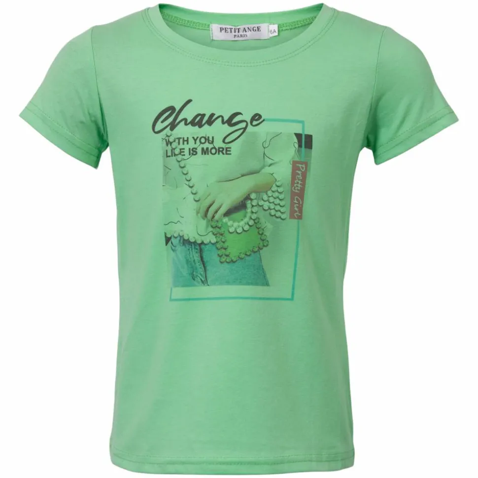 Pige T-shirt - Mint