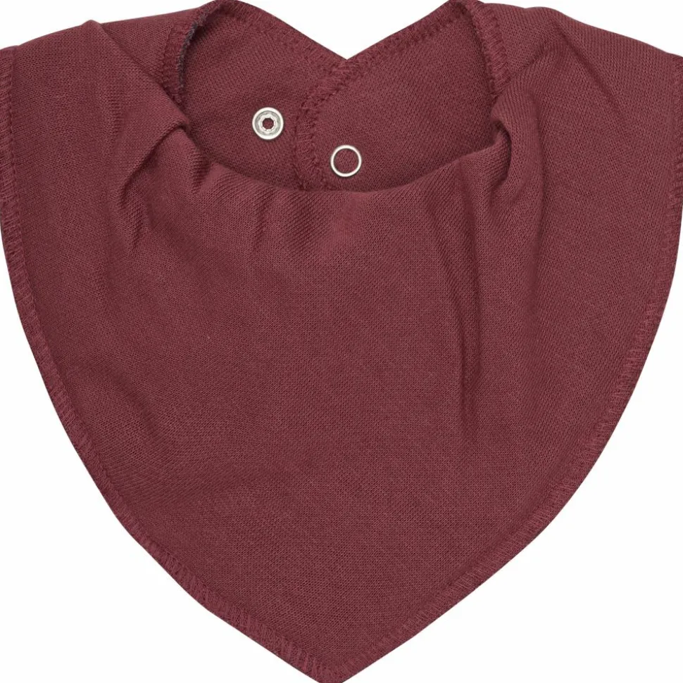 Pippi Baby Savlesmæk i økologisk bomuld - New Maroon