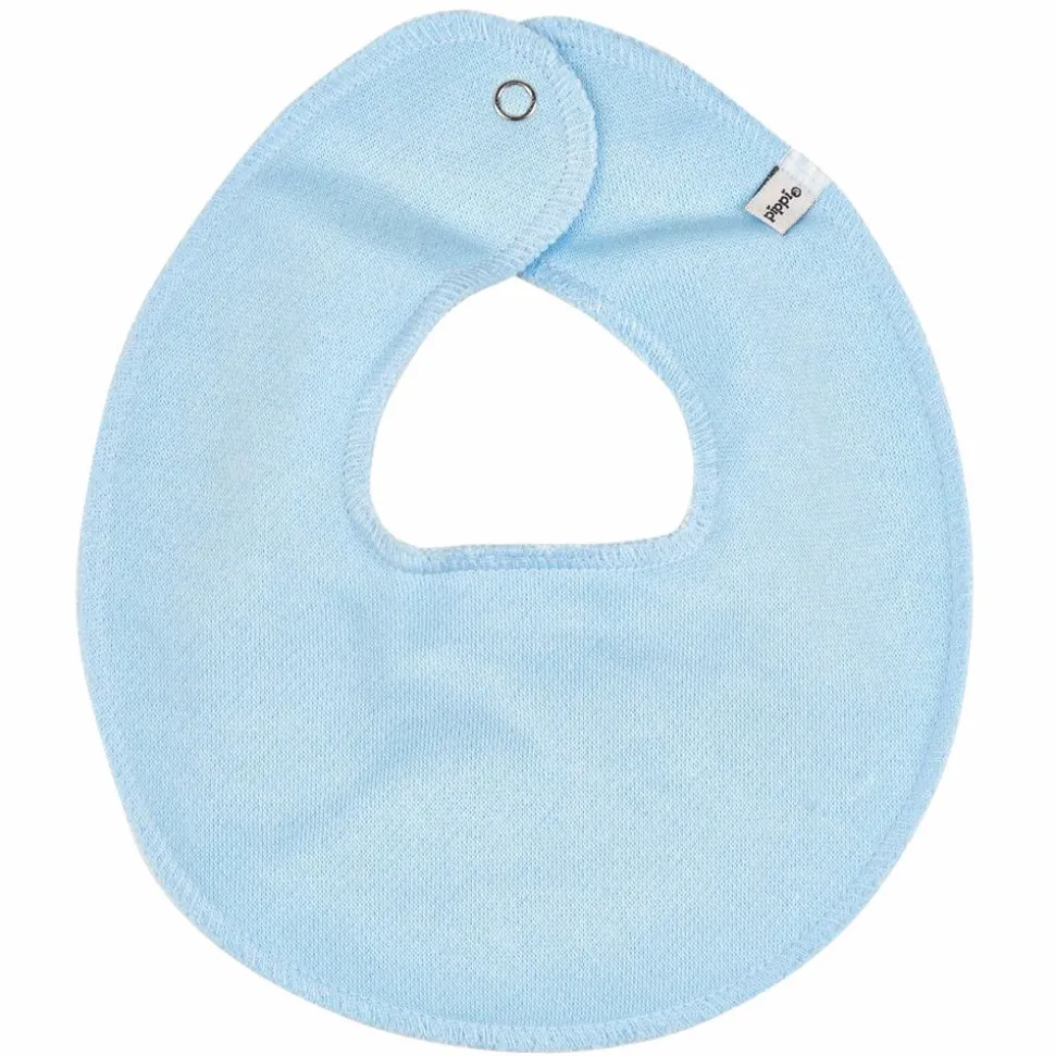 Pippi Baby Savlesmæk i økologisk bomuld - Light Dusty Blue