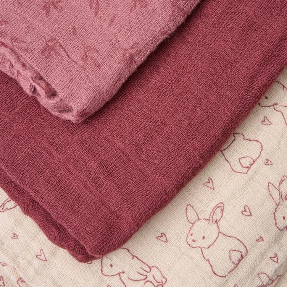 Pippi Baby Stofble i økologisk bomuld - New Rose