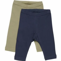 Pippi Drenge Leggings - Deep Lichen Green