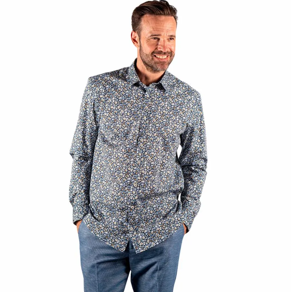 Pre End Ancor Herre Skjorte - Ultra Dark Navy