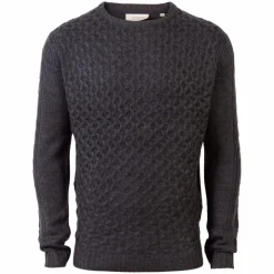 Pre End Austin O Herre Striktrøje - Dk. Grey Mix