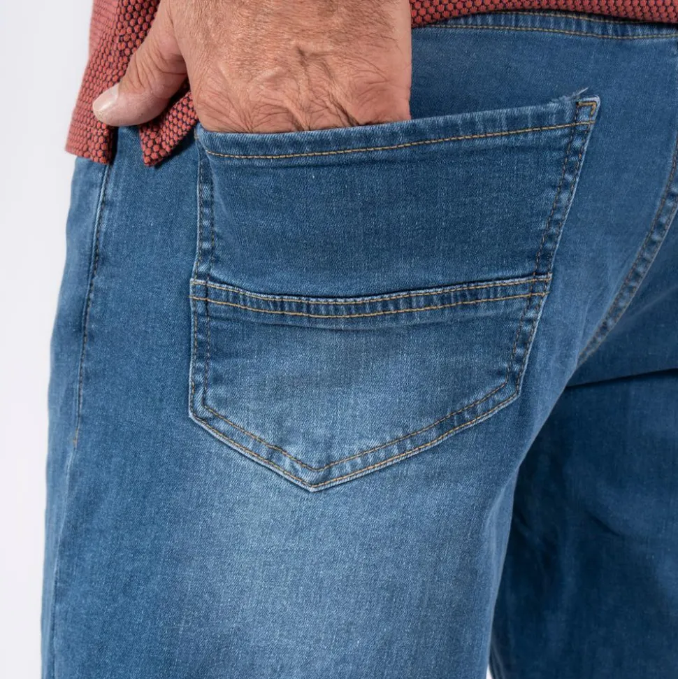Pre End Bondo Herre Knickers - Soft Blue Wash