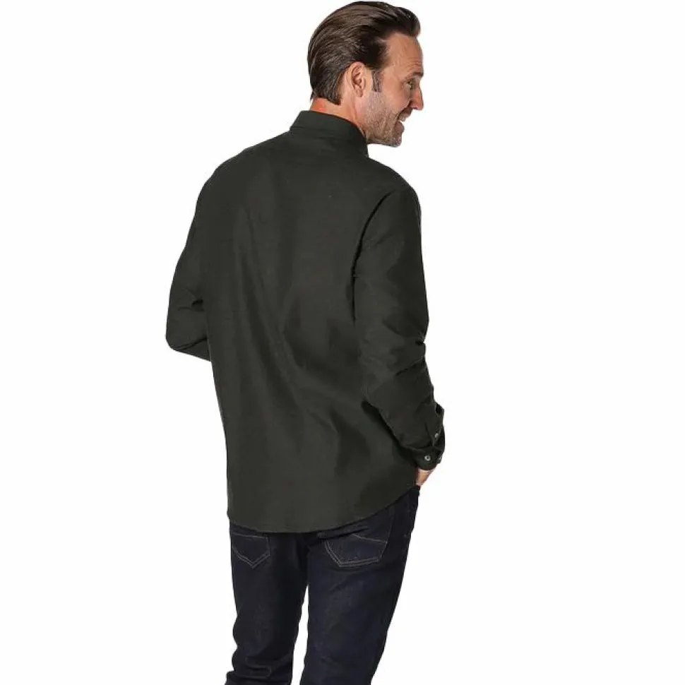 Pre End Harris Herre Skjorte - Forest Green Mix