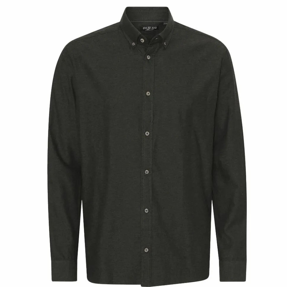 Pre End Harris Herre Skjorte - Forest Green Mix