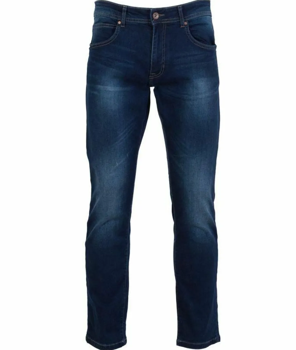 Pre End Herre Jeans - Dk Blue Wash