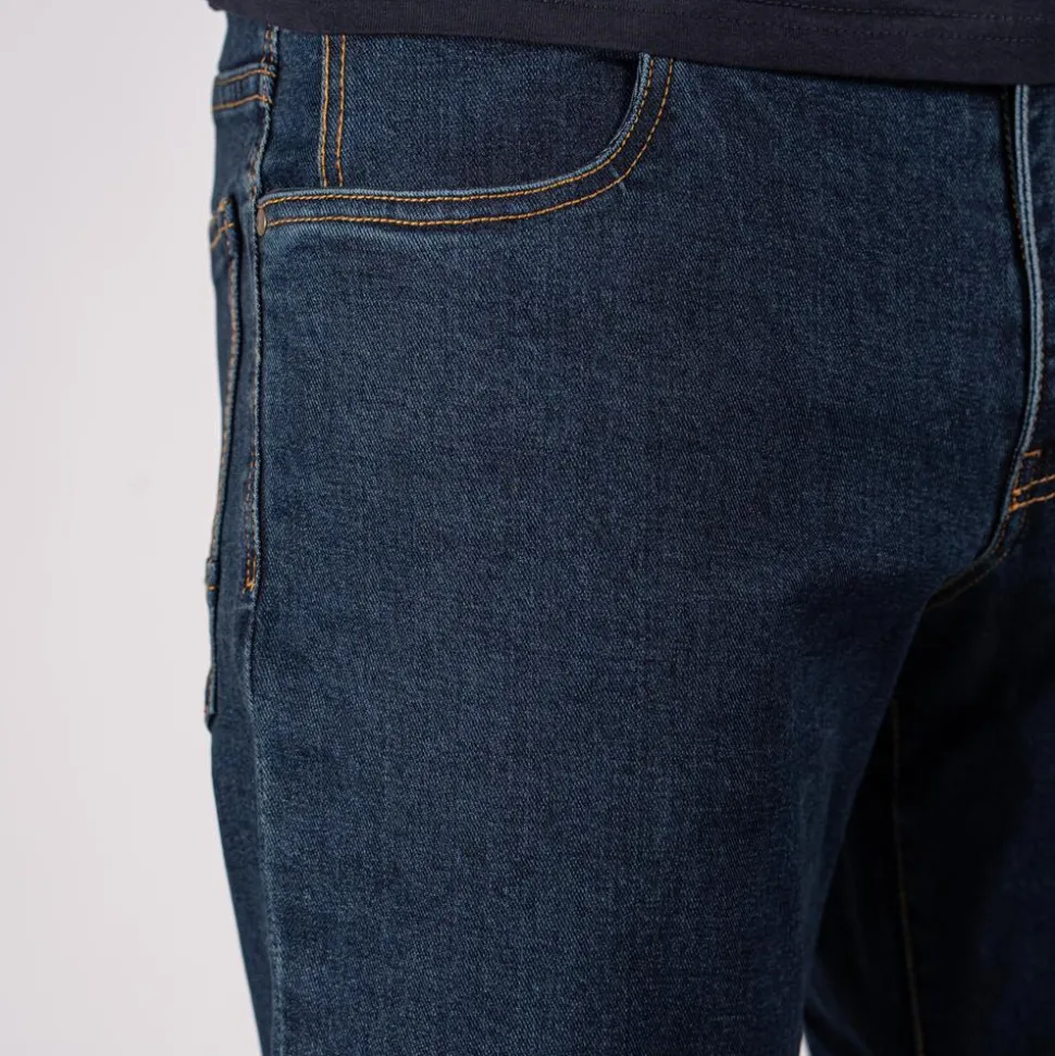 Pre End Herre Jeans - Dk Blue Wash