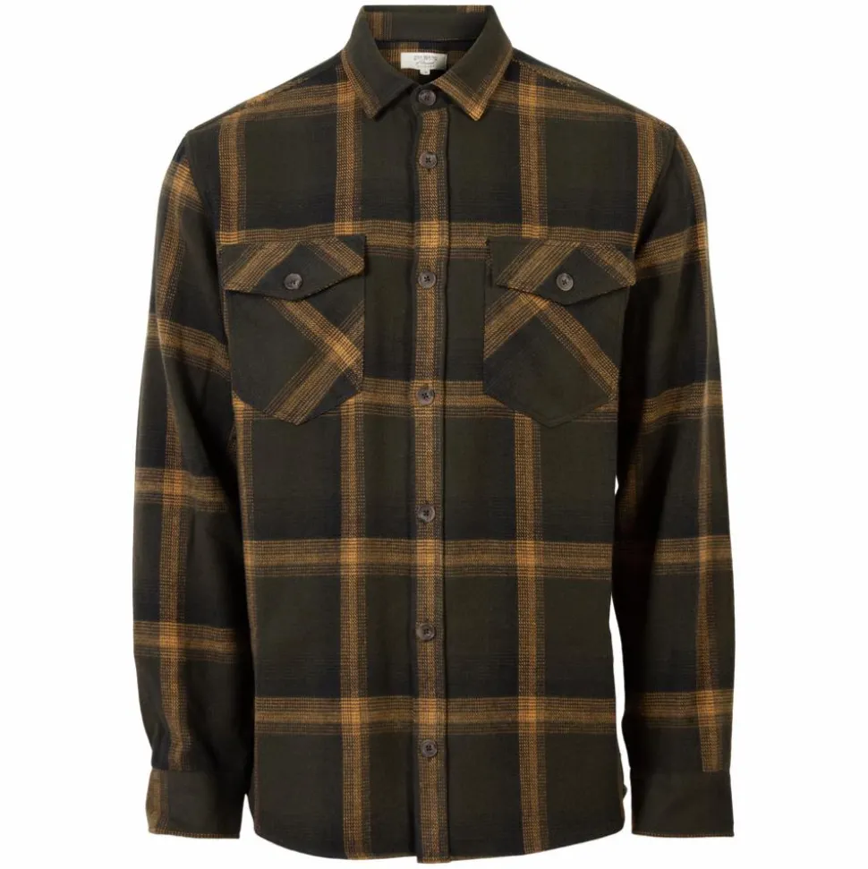 Pre End Herre Skjorte - Forest Green