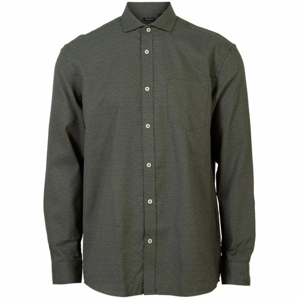 Pre End Herre Skjorte - Forest Green