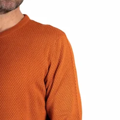 Pre End Howard Herre Striktrøje - Golden Orange