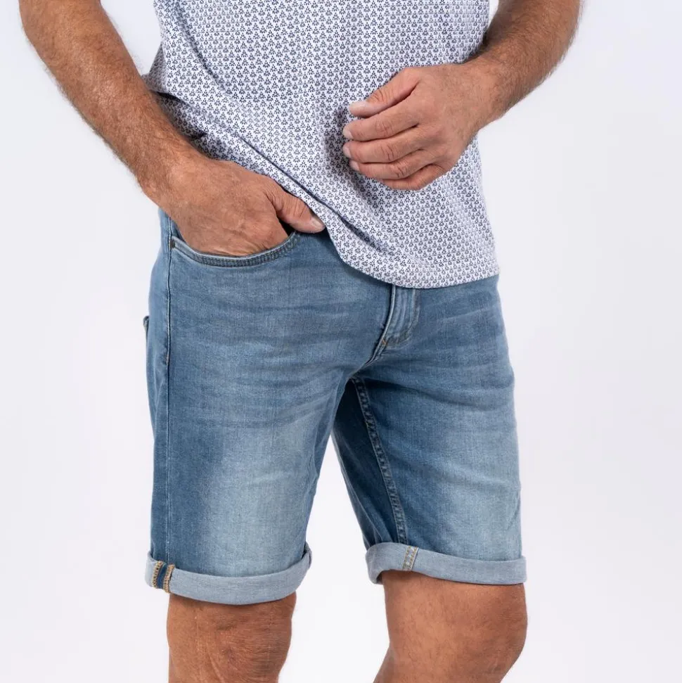Pre End Indie Herre Shorts - Soft Blue Wash