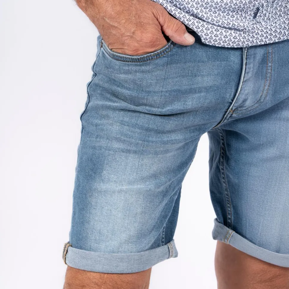 Pre End Indie Herre Shorts - Soft Blue Wash