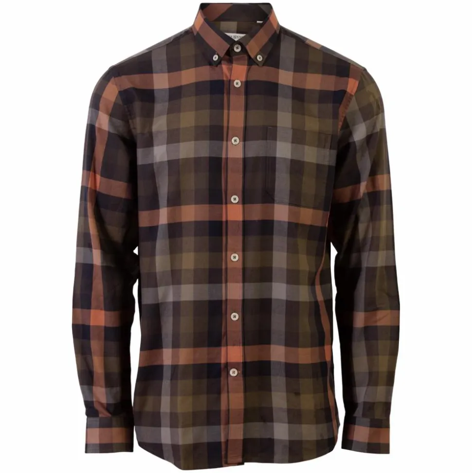 Pre End South Herre Skjorte - Coffee Brown