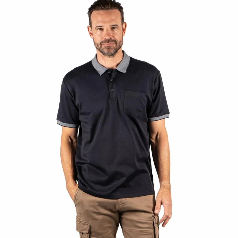Pre End Texas Herre Polo - Navy
