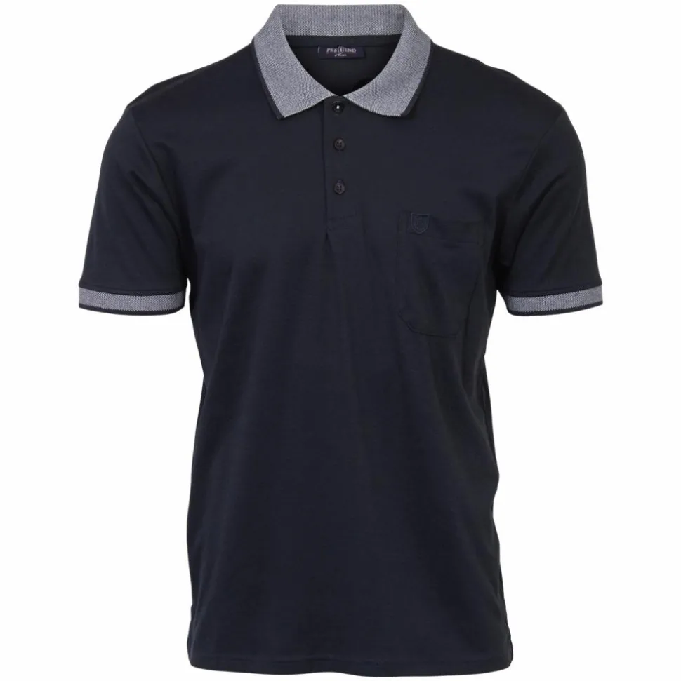 Pre End Texas Herre Polo - Navy