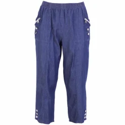 Pure Instinct Dame Capri - Denim