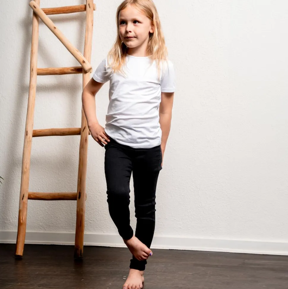 Queenz Grace Pige Jeans - Black Denim