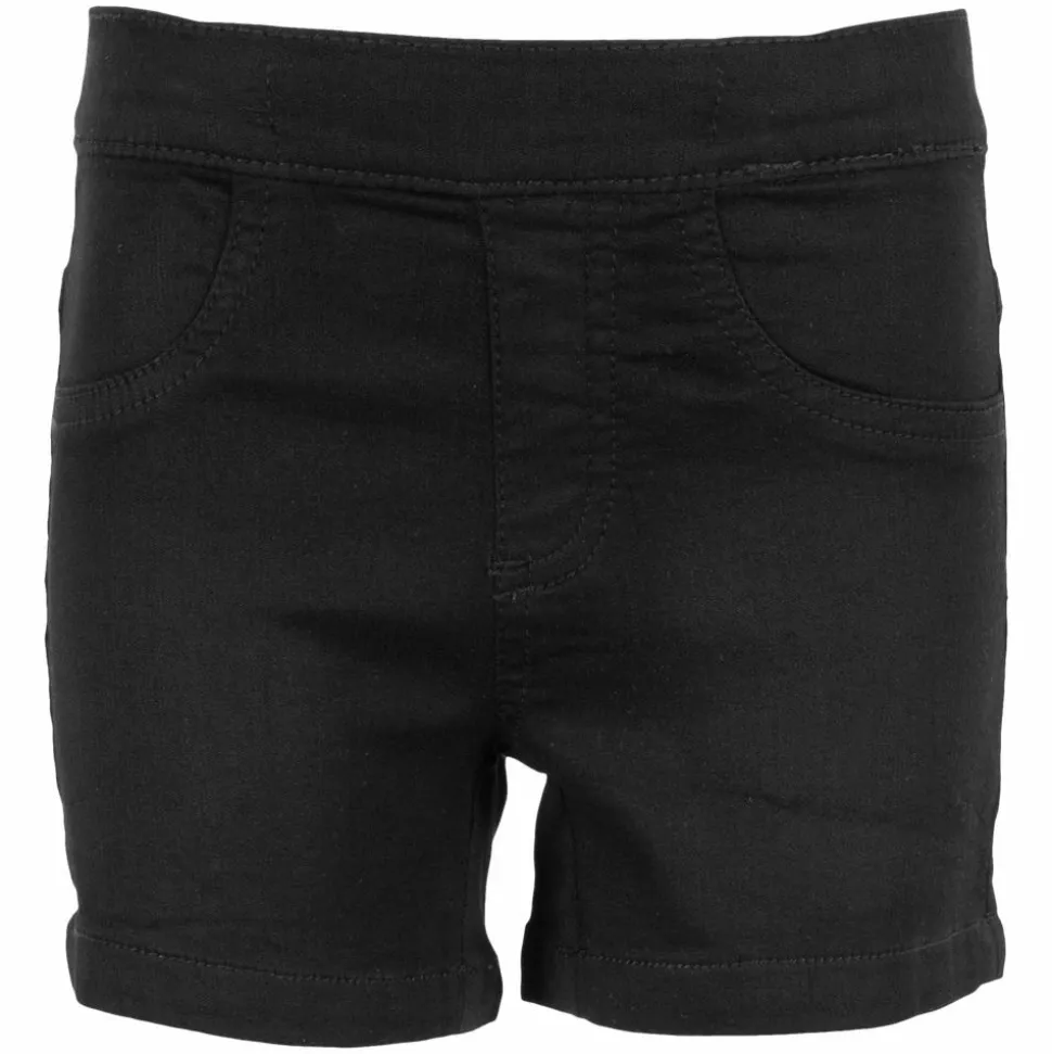 Queenz Grace Pige Shorts - Black Denim