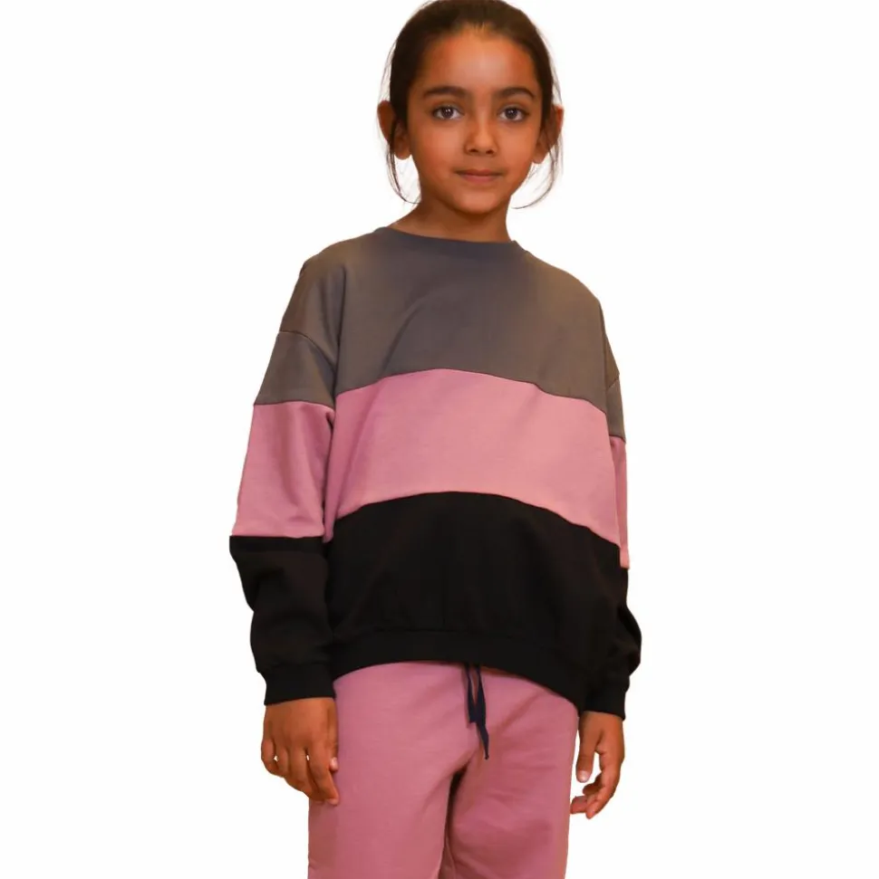 Queenz Idaho Pige Sweatshirt - Shadow Grey