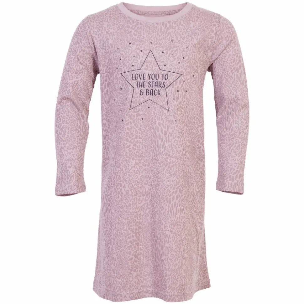 Queenz Indy Pige Natkjole - Deauville Mauve AOP