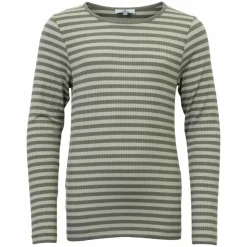 Queenz Rosita Pige Langærmet t-shirt - Vetiver