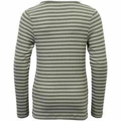 Queenz Rosita Pige Langærmet t-shirt - Vetiver