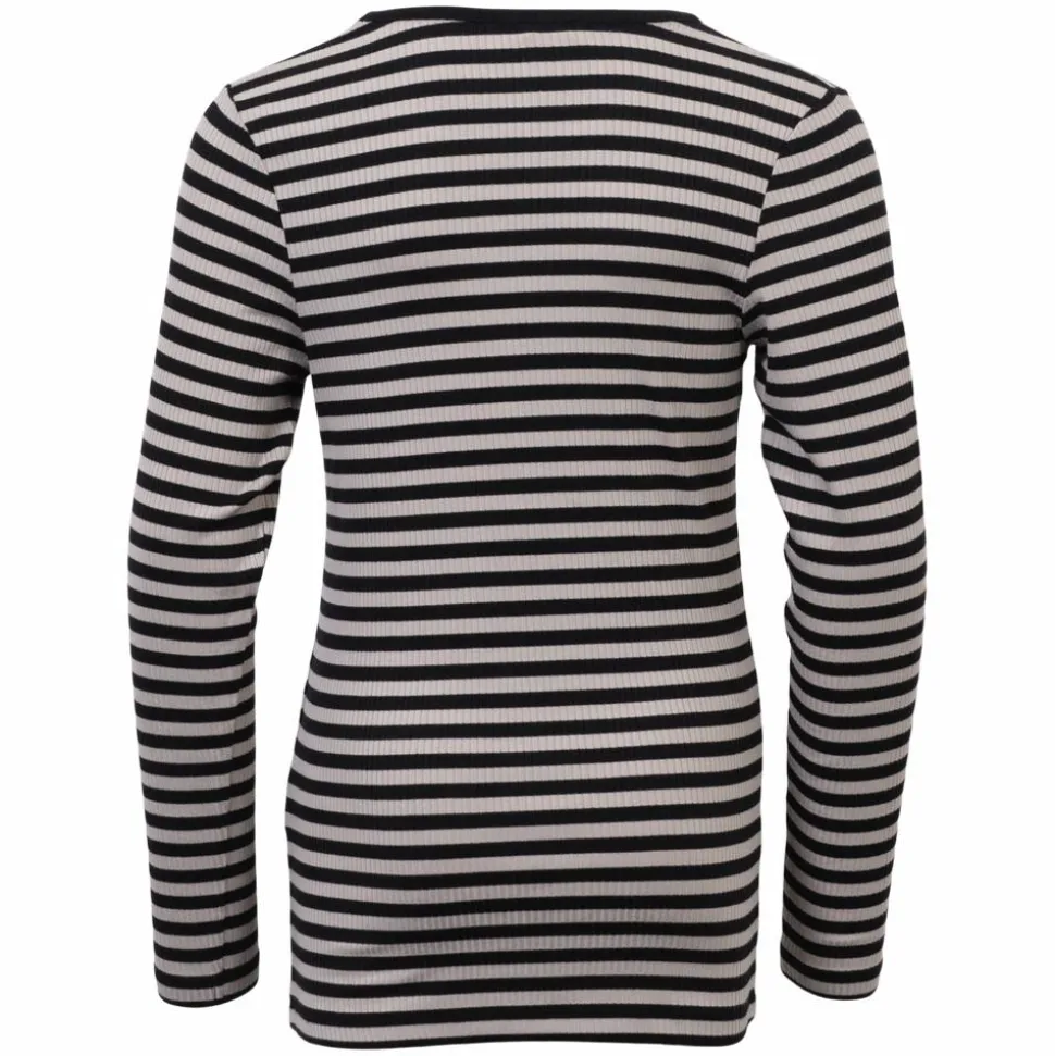 Queenz Rosita Pige Langærmet t-shirt - Black 2002