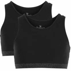 Queenz Uno Pige Top - Black