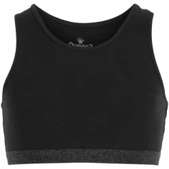 Queenz Uno Pige Top - Black