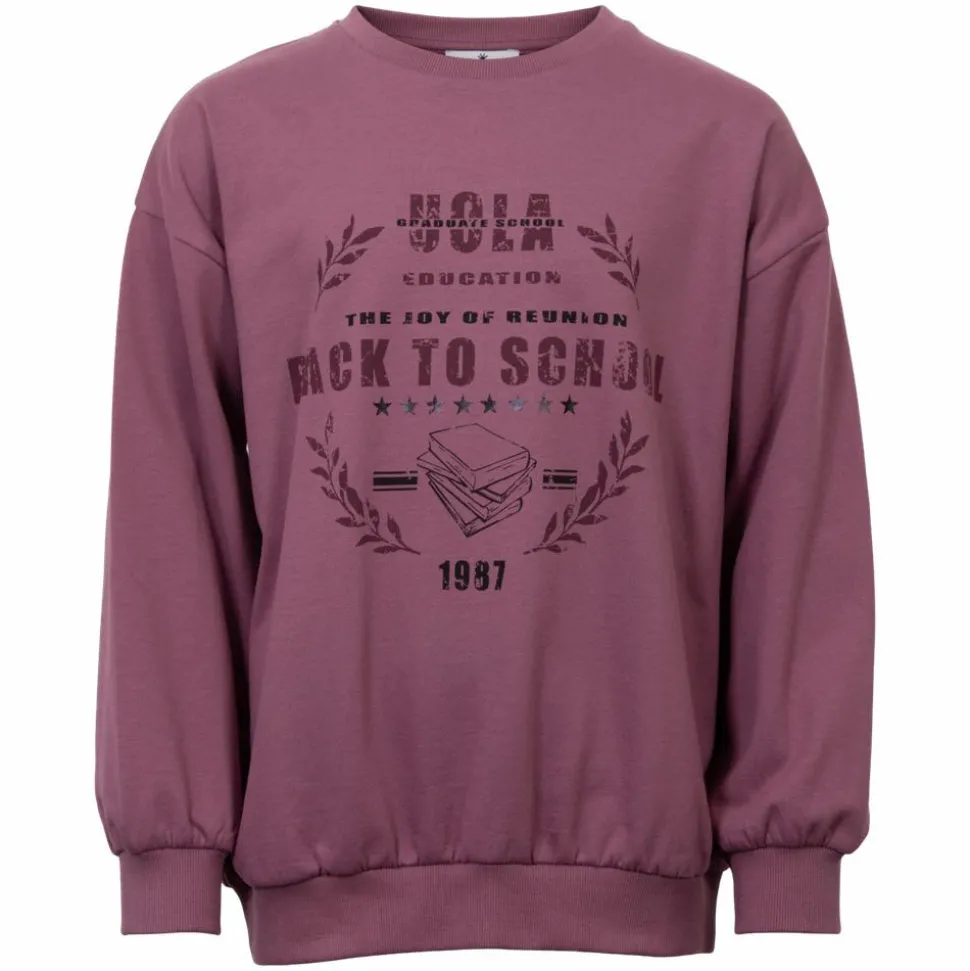 Queenz Utah Pige Sweatshirt - Grape Nectar