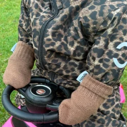 Rumlii Unisex Luffer i uldmix - Brun