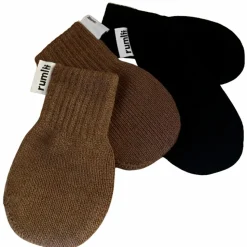 Rumlii Unisex Luffer i uldmix - Sort