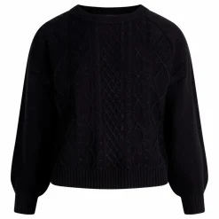 Sirup Copenhagen Dame Striktrøje - Black