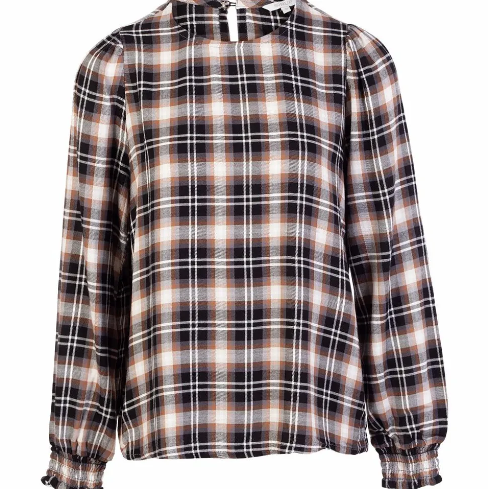 Sirup Dame Bluse - Black Combo