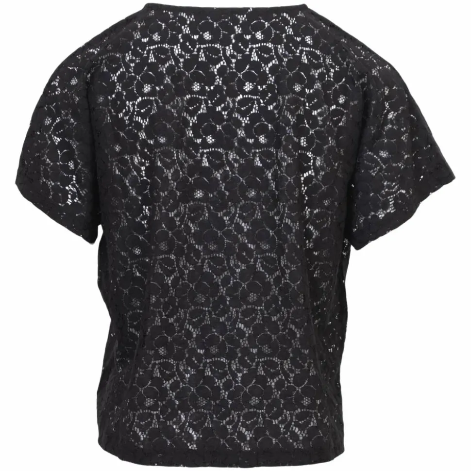 Sirup Dame Bluse - Jet Black