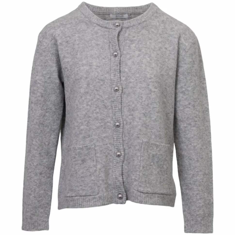 Sirup Dame Cardigan - Grey Melange