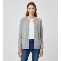 Sirup Dame Cardigan - Grey Melange