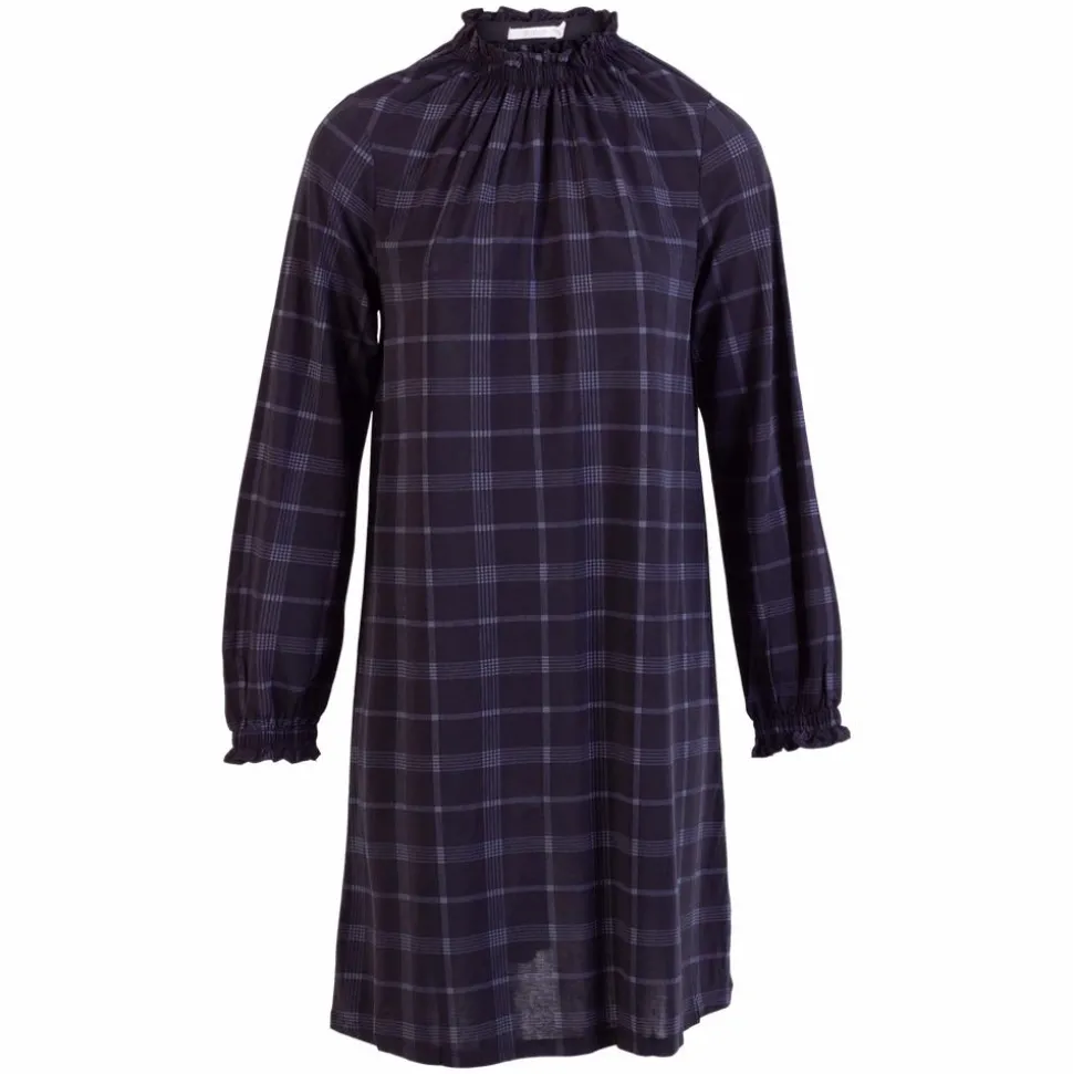 Sirup Dame Kjole - Check Print
