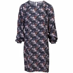 Sirup Dame Kjole - Dark Navy AOP