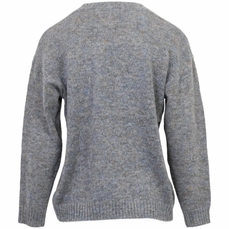 Sirup Dame Striktrøje - Celestian Blue